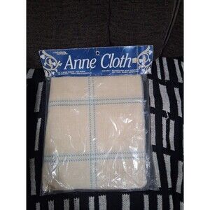 Anne Cloth 18-Count Cross Stitch Fabric Leisure Arts 58” Wide 1 1/4 Yard NOS